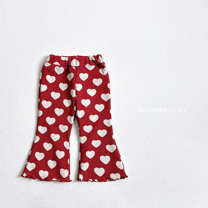 Vivid I - Korean Children Fashion - #childrensboutique - Autumn Pattern Pants - 7
