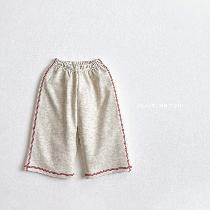 Vivid I - Korean Children Fashion - #childrensboutique - Stitch Pocket Pants - 5
