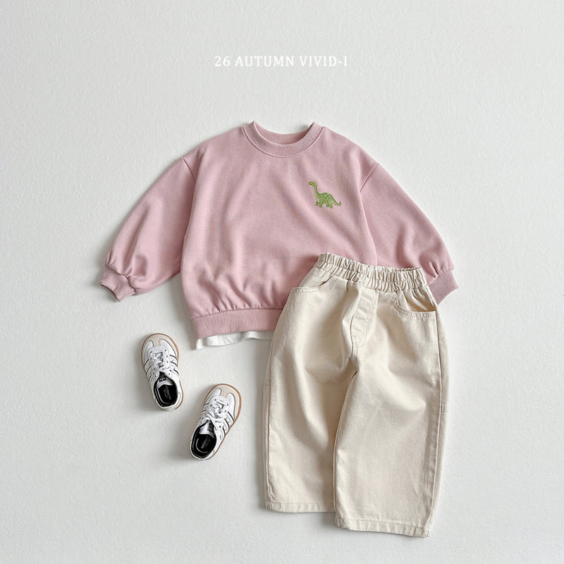 Vivid I - Korean Children Fashion - #childrensboutique - Space Dino Sweatshirt - 11