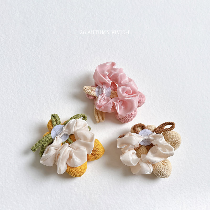 Vivid I - Korean Children Fashion - #childrensboutique - Flower Field Scrunchie - 3