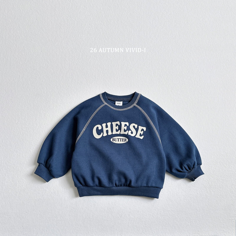 Vivid I - Korean Children Fashion - #childrensboutique - Cheese Stitch Sweatshirt - 5