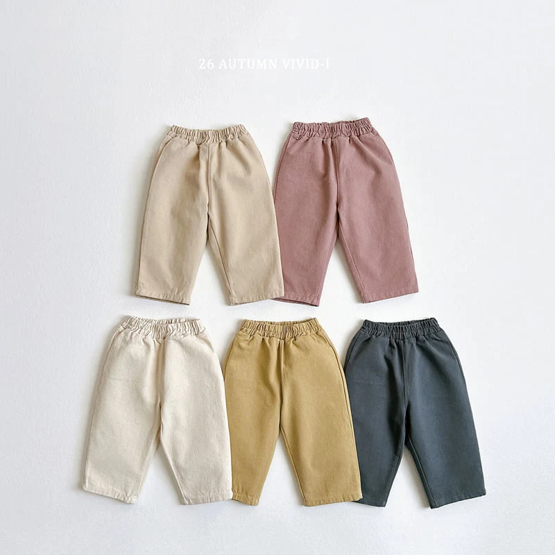 Vivid I - Korean Children Fashion - #childrensboutique - Cotton Bio Pants - 3