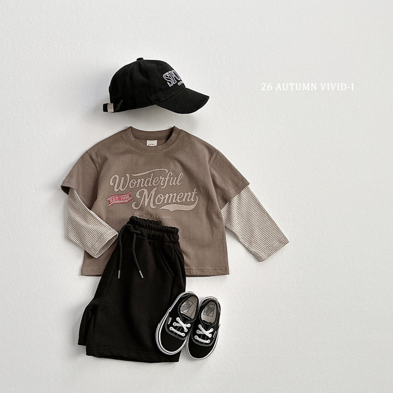 Vivid I - Korean Children Fashion - #childrensboutique - Wonderful Double-layered Tee - 11