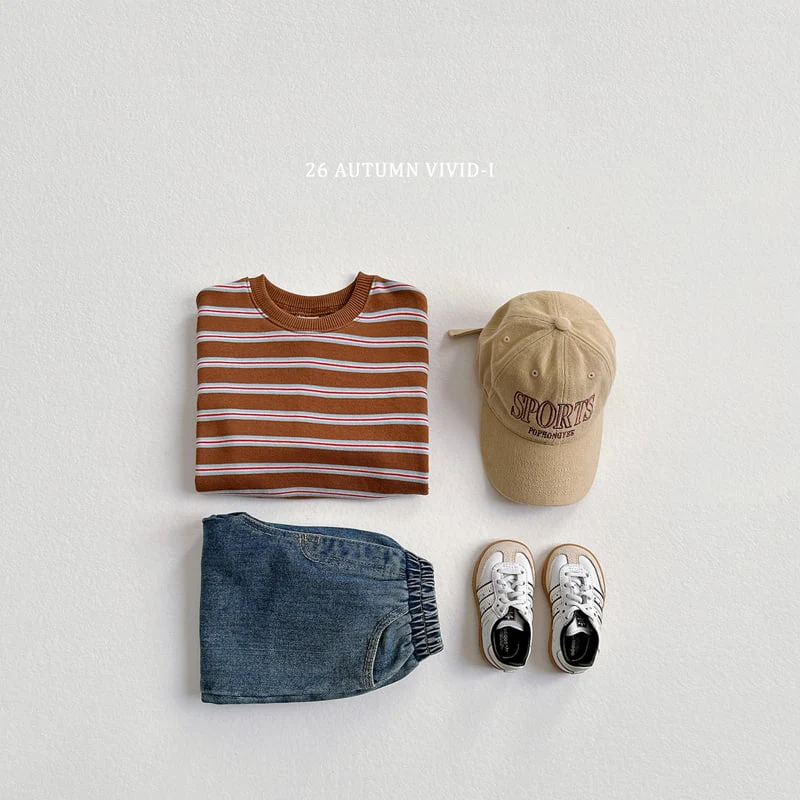 Vivid I - Korean Children Fashion - #childrensboutique - Multi Colorblock Stripe Sweatshirt - 8