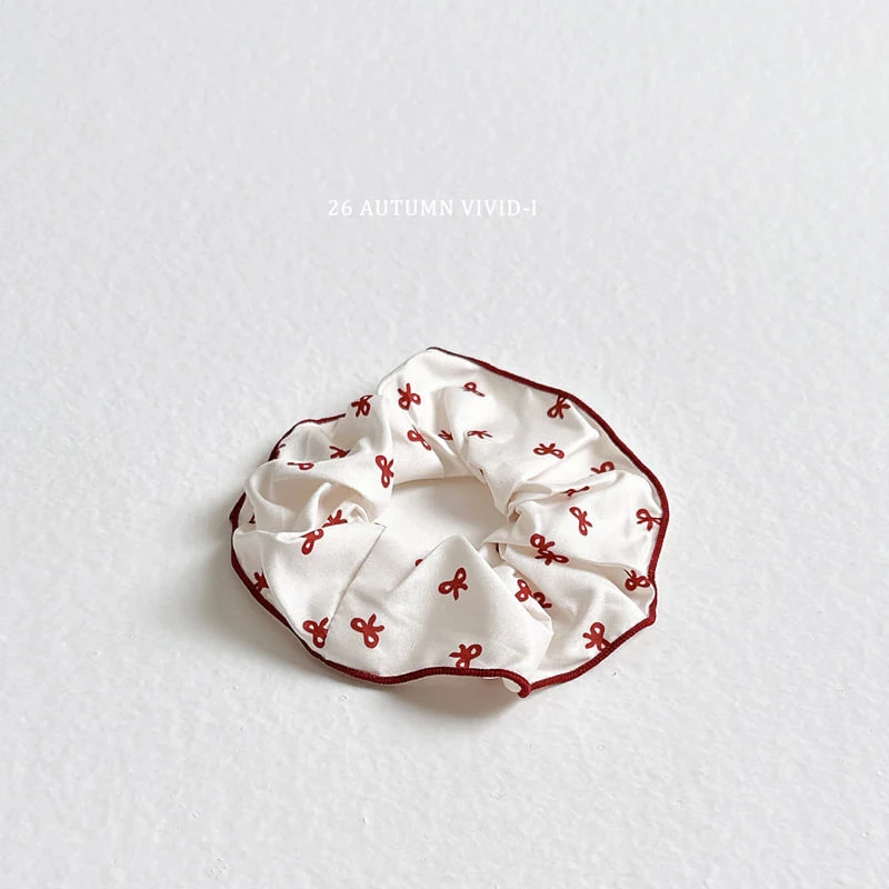 Vivid I - Korean Children Fashion - #childrensboutique - Pattern Scrunchie - 6
