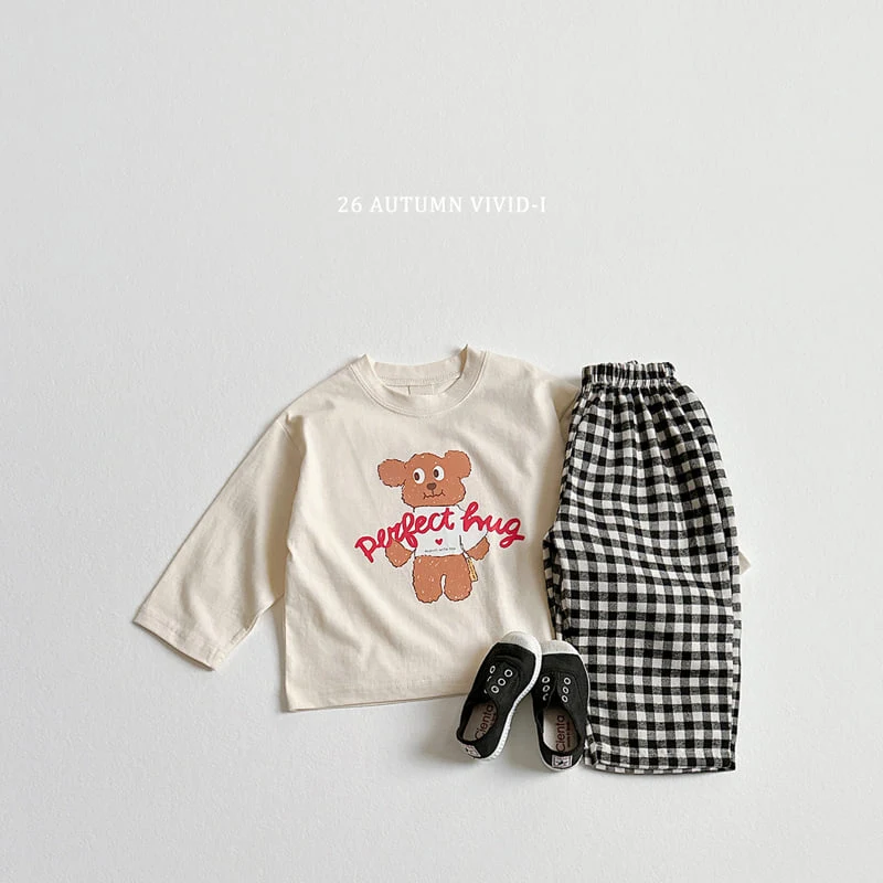 Vivid I - Korean Children Fashion - #childrensboutique - Hug Bear Set - 10