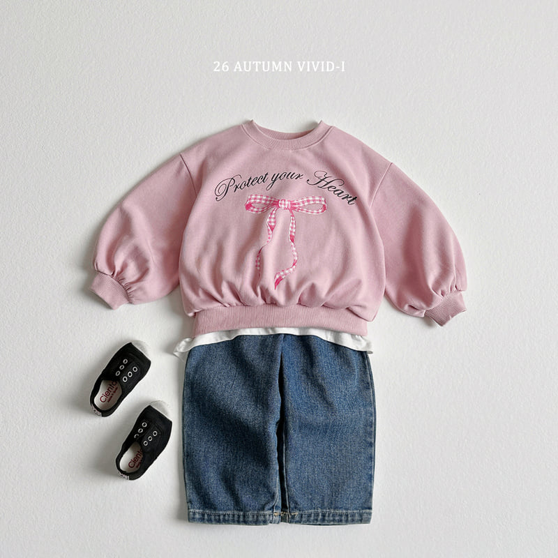 Vivid I - Korean Children Fashion - #childrensboutique - Pink Ribbon Set - 9