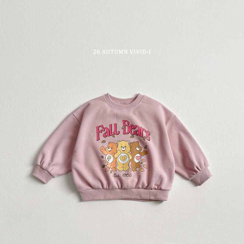 Vivid I - Korean Children Fashion - #childofig - Fall Bear Sweatshirt - 4