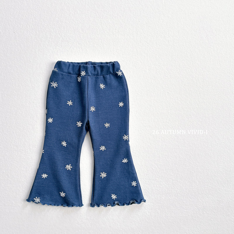 Vivid I - Korean Children Fashion - #designkidswear - Soft Denim Flare Pants - 7