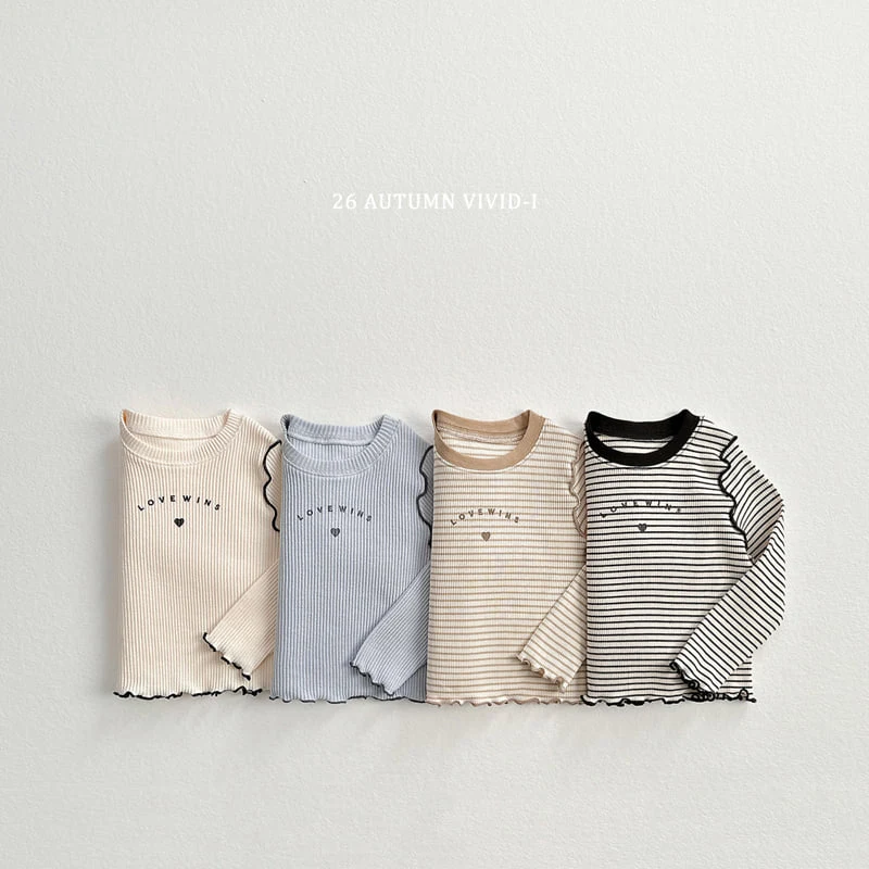 Vivid I - Korean Children Fashion - #designkidswear - Love One's Lalla Tee