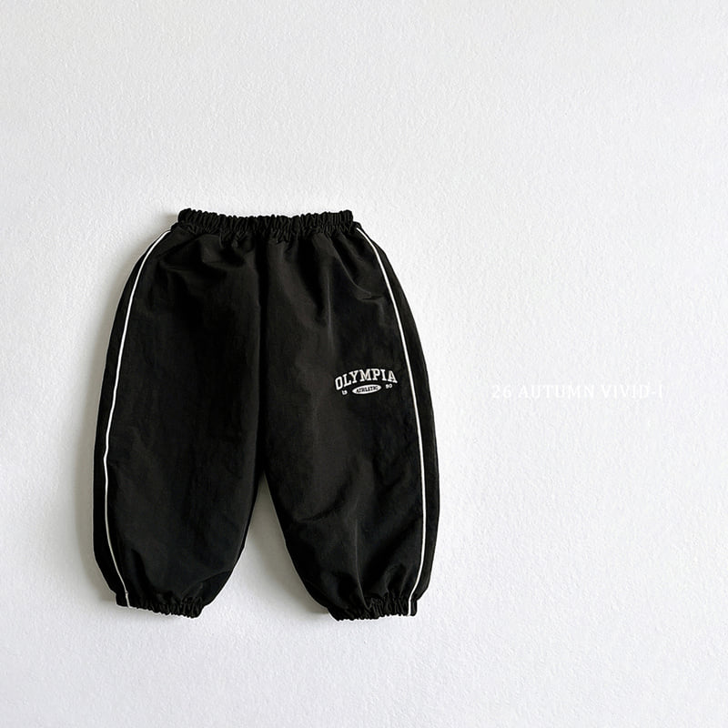 Vivid I - Korean Children Fashion - #designkidswear - Olympia Crinkle Jogger Pants  - 7