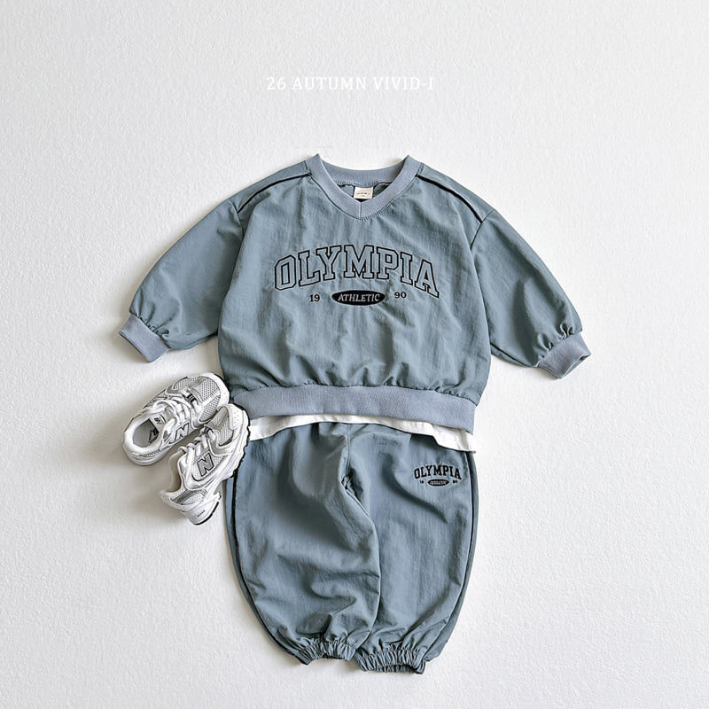 Vivid I - Korean Children Fashion - #designkidswear - Crinkle Olympia Sweatshirt - 3