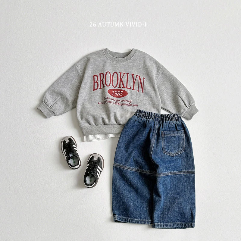 Vivid I - Korean Children Fashion - #designkidswear - Brooklyn Sweatshirt - 11