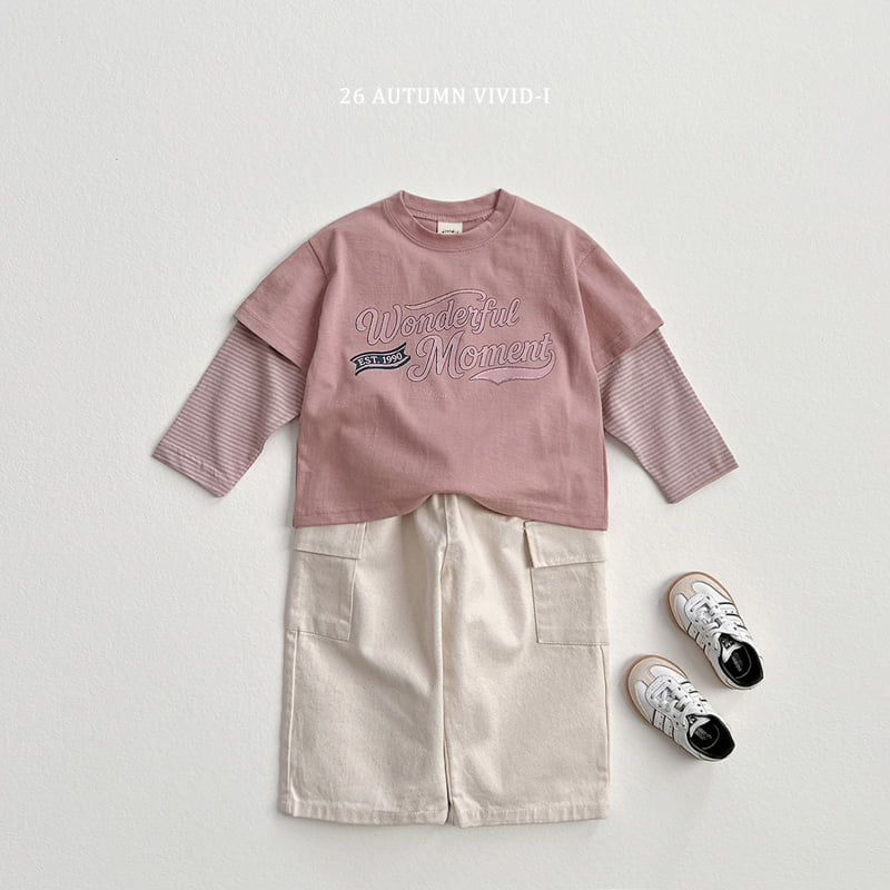 Vivid I - Korean Children Fashion - #designkidswear - Wonderful Double-layered Tee - 12