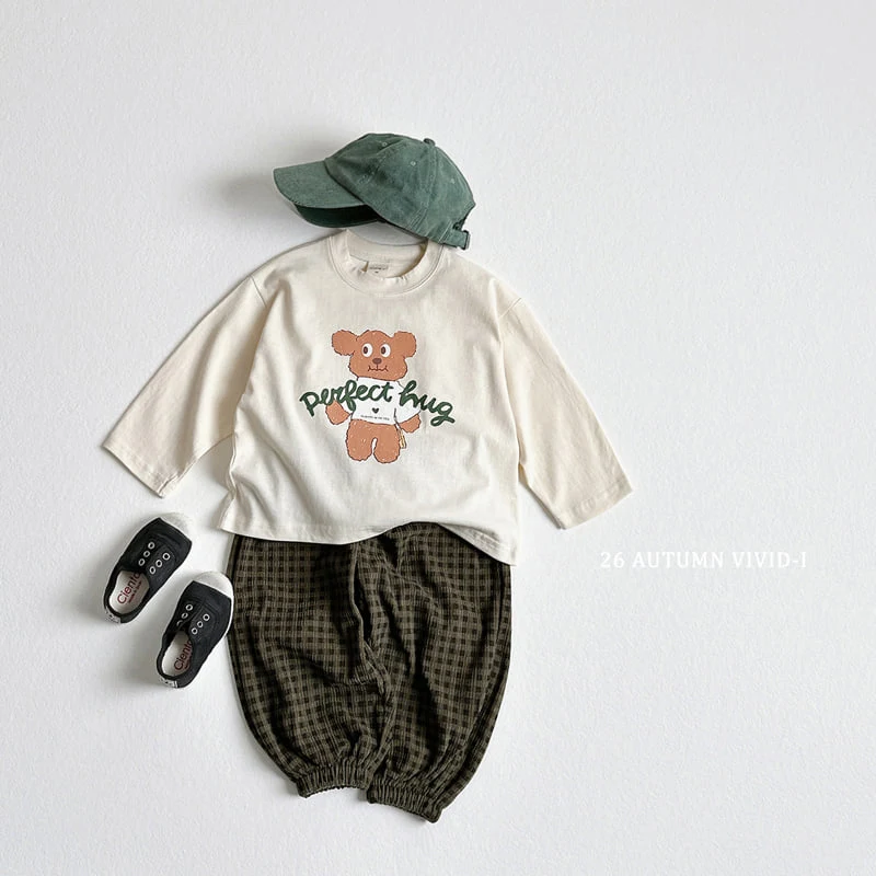 Vivid I - Korean Children Fashion - #designkidswear - Hug Bear Set - 11