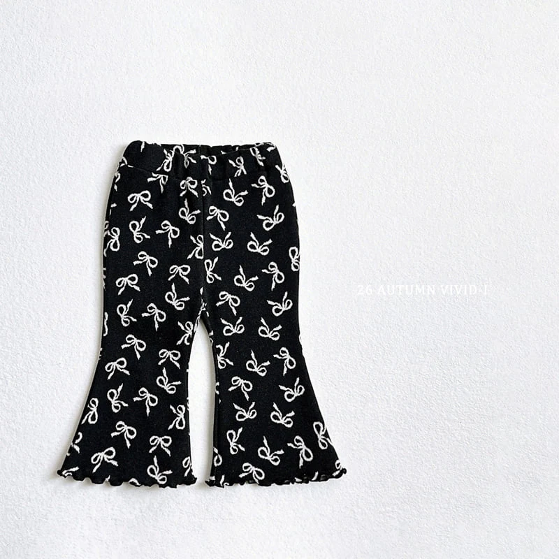 Vivid I - Korean Children Fashion - #discoveringself - Autumn Pattern Pants - 9