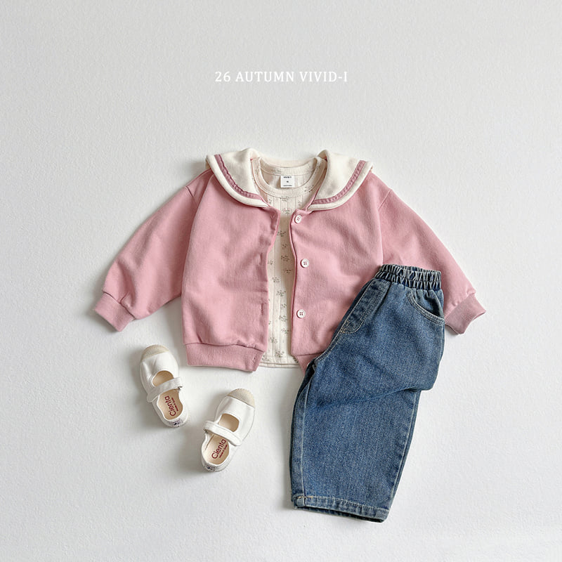 Vivid I - Korean Children Fashion - #discoveringself - Lace Label Eyelet Tee - 9