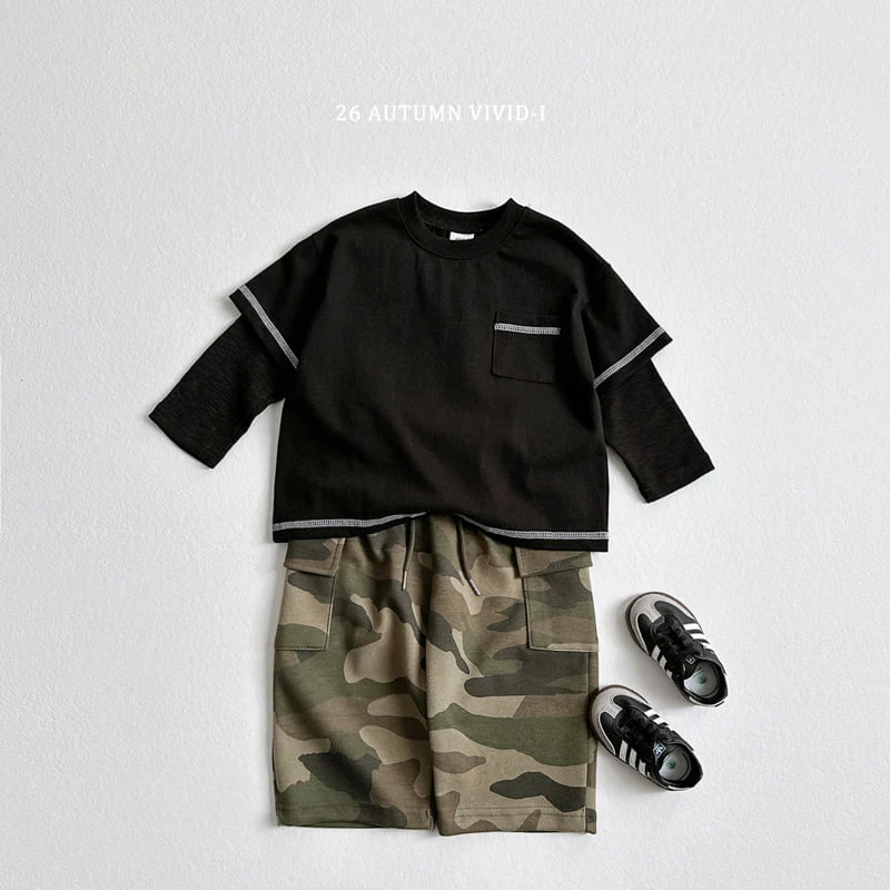 Vivid I - Korean Children Fashion - #discoveringself - Wide Cargo Pants - 7