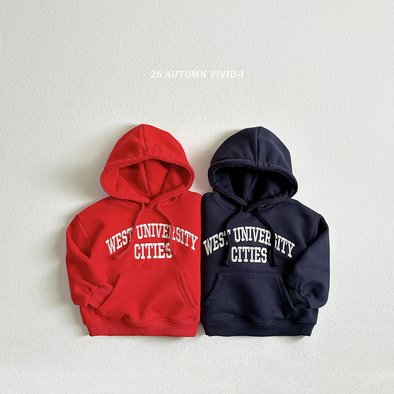 Vivid I - Korean Children Fashion - #discoveringself - West Hooded Sweatshirt