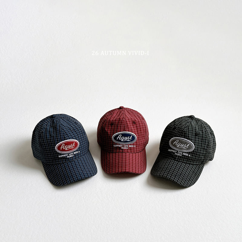 Vivid I - Korean Children Fashion - #discoveringself - Acoustic Check Cap