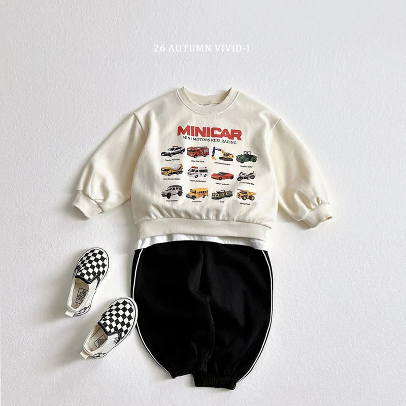 Vivid I - Korean Children Fashion - #discoveringself - Mini Moters Sweatshirt - 9