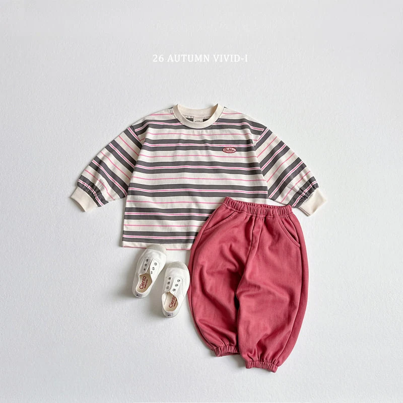 Vivid I - Korean Children Fashion - #discoveringself - Vivid Jogger Pants - 11