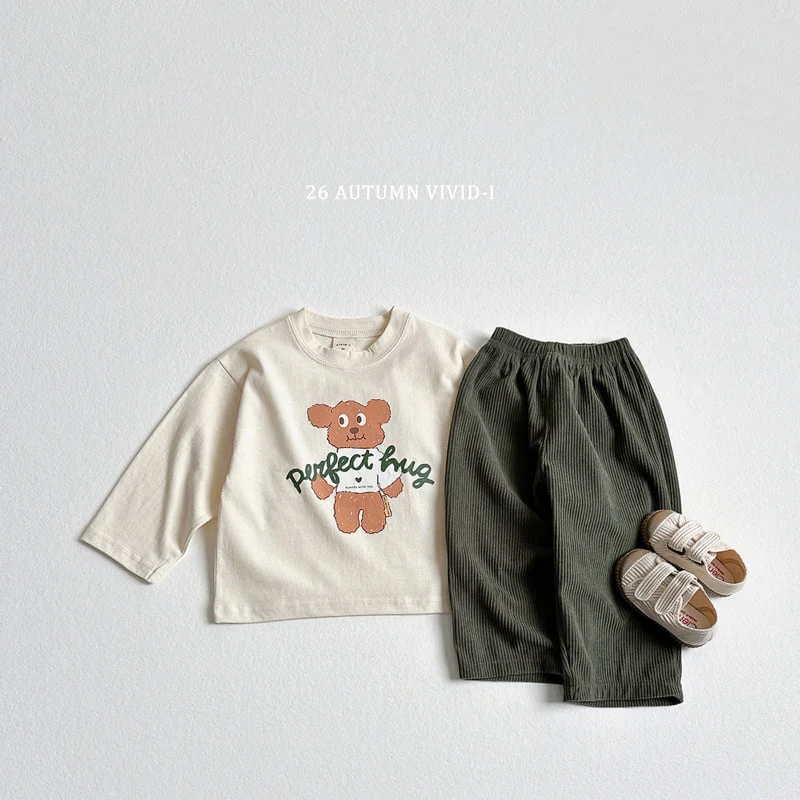 Vivid I - Korean Children Fashion - #discoveringself - Hug Bear Set - 12