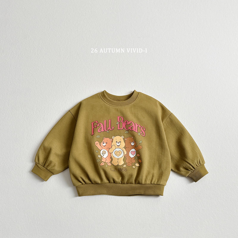 Vivid I - Korean Children Fashion - #discoveringself - Fall Bear Sweatshirt - 6