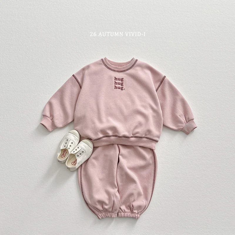 Vivid I - Korean Children Fashion - #discoveringself - Hug Stitch Set - 5