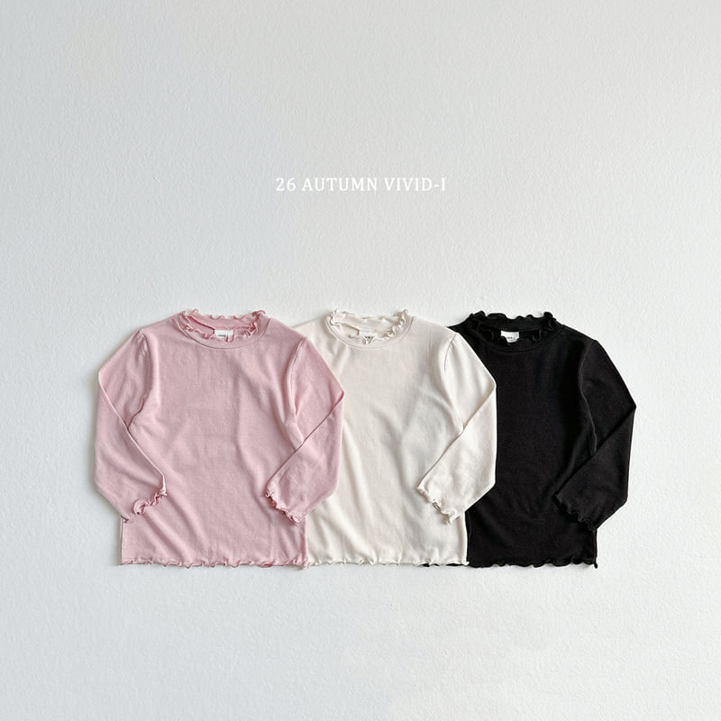 Vivid I - Korean Children Fashion - #discoveringself - Soft Girls Lalla Tee