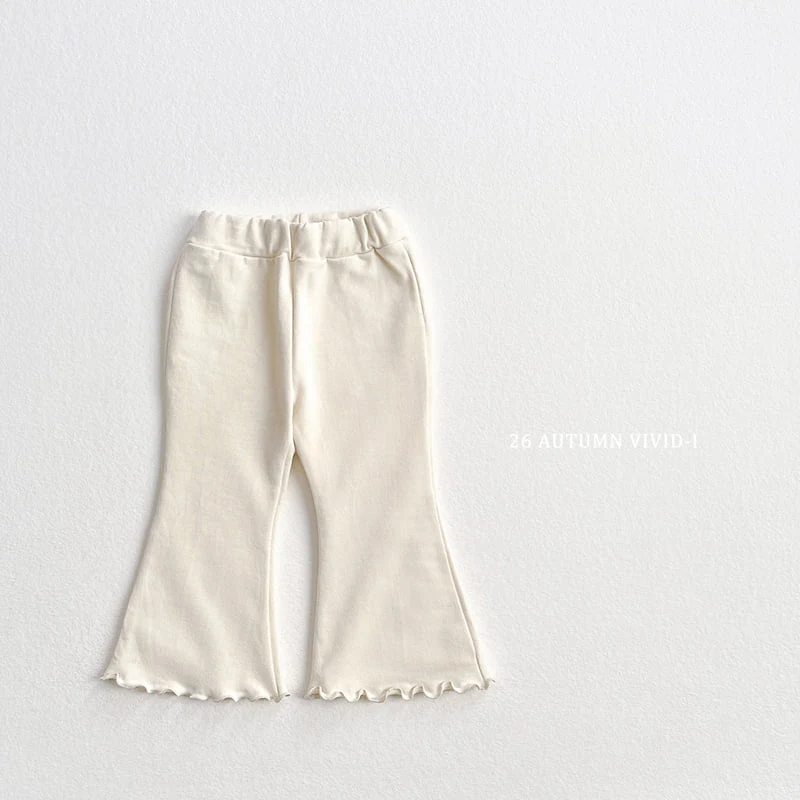 Vivid I - Korean Children Fashion - #fashionkids - Muji Span Flare Pants - 5