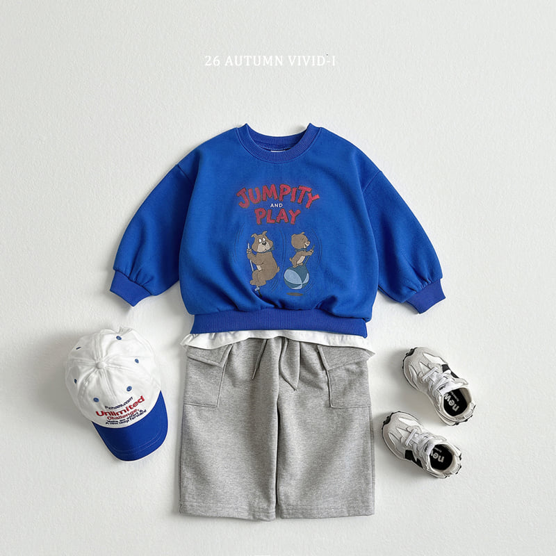 Vivid I - Korean Children Fashion - #fashionkids - Jumping Dog Sweatshirt - 12