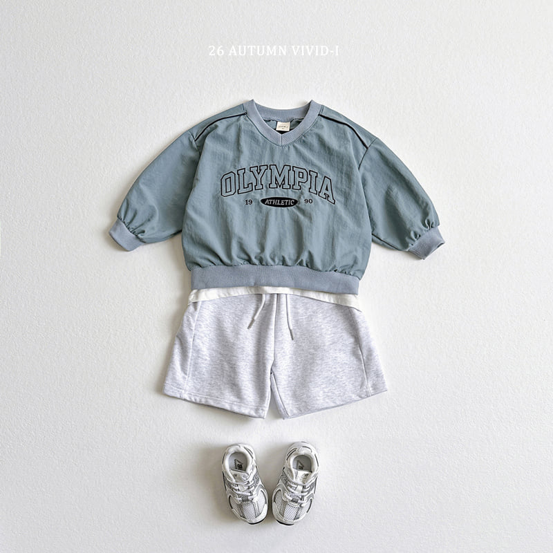 Vivid I - Korean Children Fashion - #fashionkids - Crinkle Olympia Sweatshirt - 5