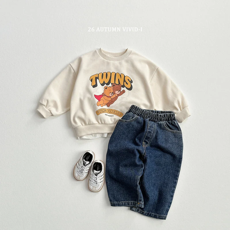 Vivid I - Korean Children Fashion - #fashionkids - Standard Denim Pants - 9