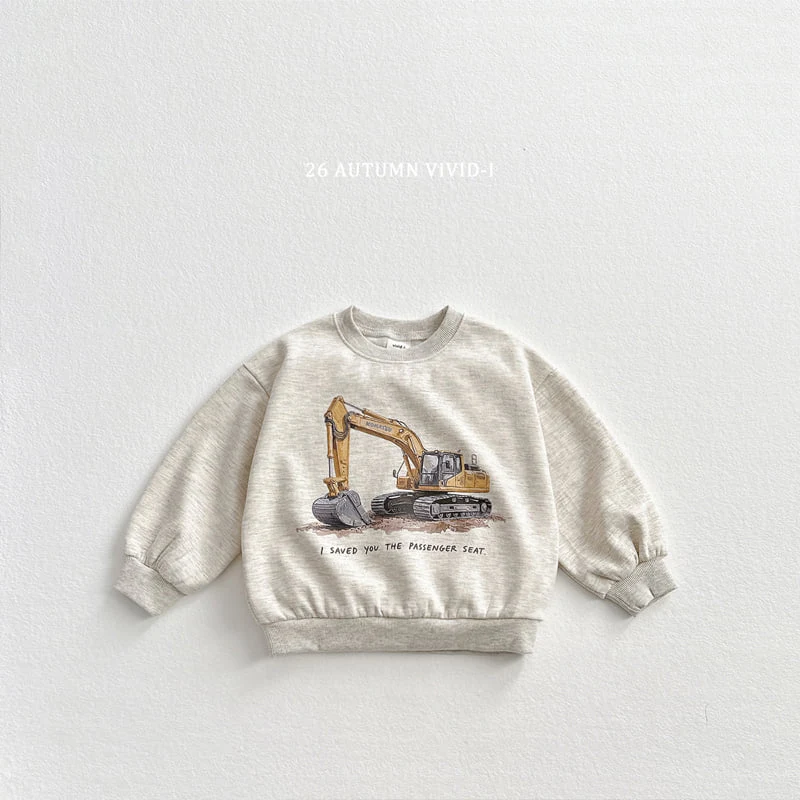 Vivid I - Korean Children Fashion - #fashionkids - Retro Car Sweatshirt - 5