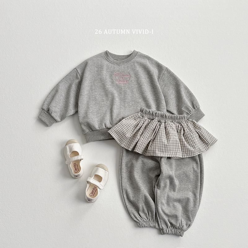 Vivid I - Korean Children Fashion - #fashionkids - Check Frill Jogger Pants - 11