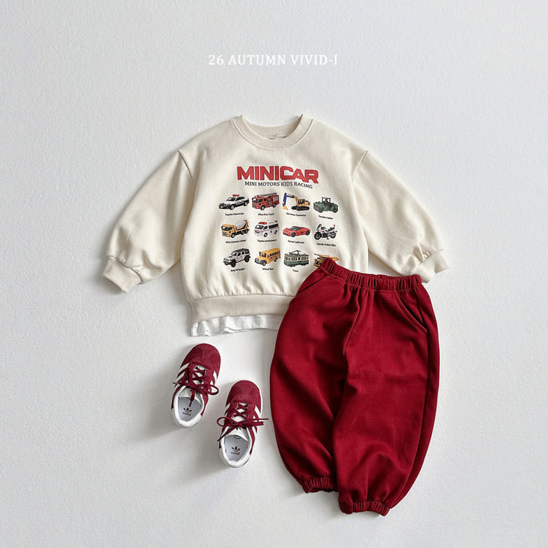 Vivid I - Korean Children Fashion - #fashionkids - Mini Moters Sweatshirt - 10