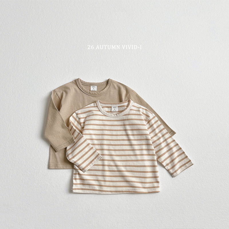 Vivid I - Korean Children Fashion - #fashionkids - One Plus One Single Tee - 7
