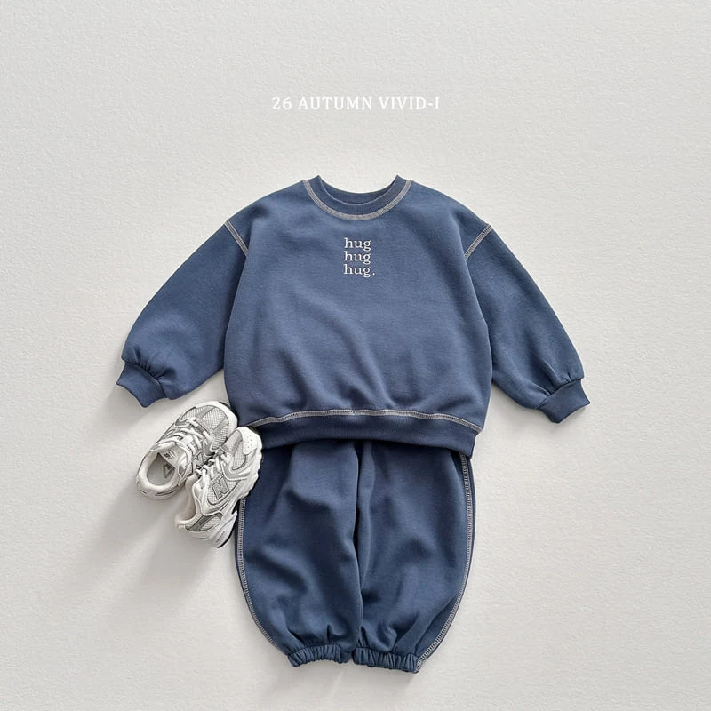 Vivid I - Korean Children Fashion - #fashionkids - Hug Stitch Set - 6