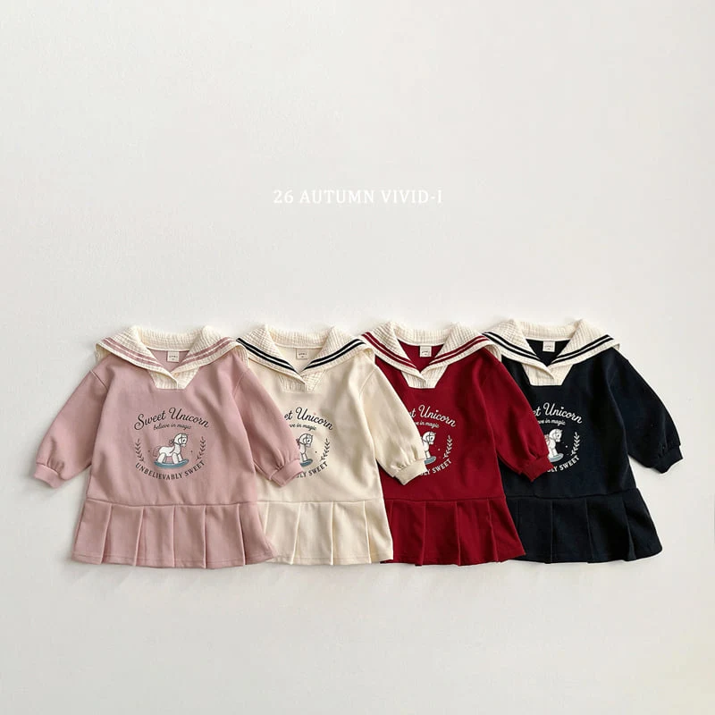 Vivid I - Korean Children Fashion - #fashionkids - Pony Sera One-piece - 3