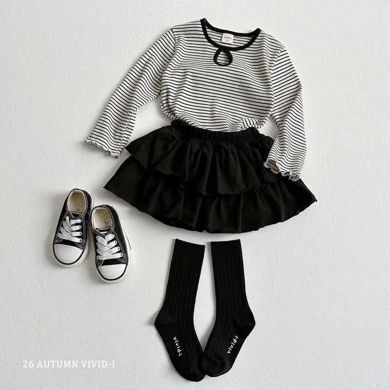 Vivid I - Korean Children Fashion - #kidsshorts - Can Can Bloomer Skirt - 12