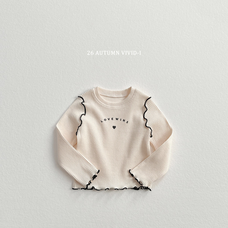 Vivid I - Korean Children Fashion - #fashionkids - Love One's Lalla Tee - 4
