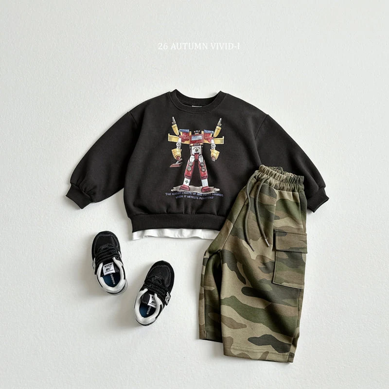 Vivid I - Korean Children Fashion - #kidsshorts - Wide Cargo Pants - 9
