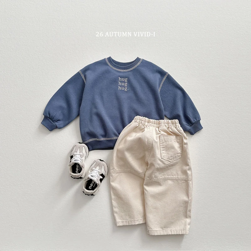 Vivid I - Korean Children Fashion - #kidsshorts - Cut-Line Denim Pants - 8
