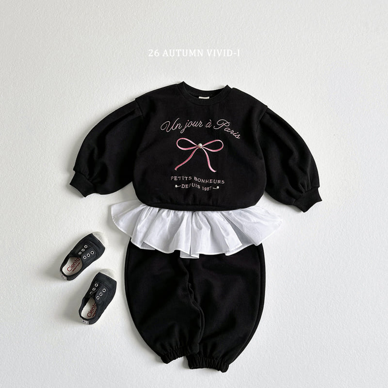 Vivid I - Korean Children Fashion - #kidsshorts - Tutu Frill Jogger Pants - 5