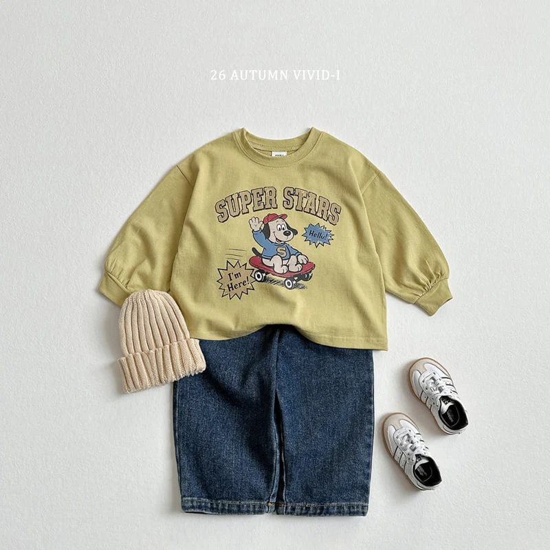 Vivid I - Korean Children Fashion - #kidsshorts - Standard Denim Pants - 10