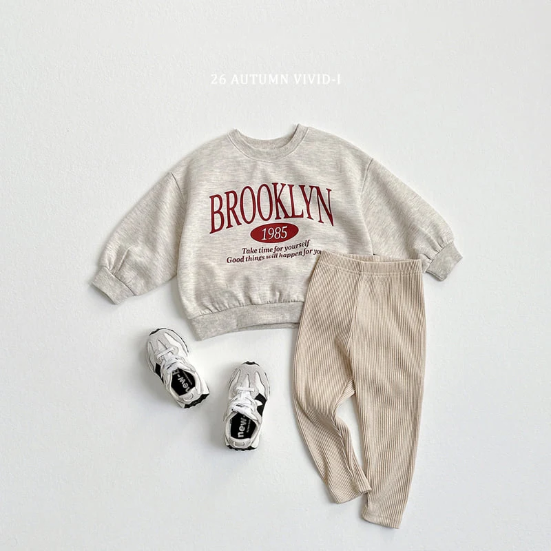Vivid I - Korean Children Fashion - #kidsshorts - Ribbed Leggings - 10