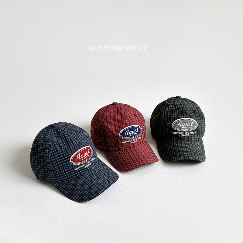Vivid I - Korean Children Fashion - #kidsshorts - Acoustic Check Cap - 3
