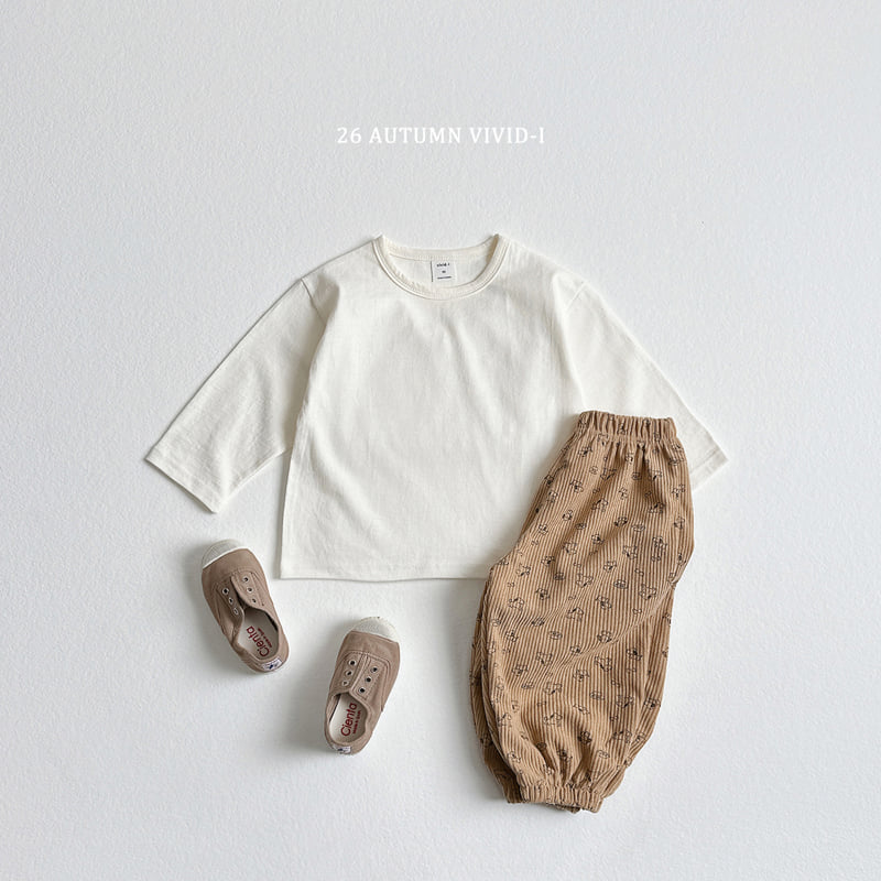 Vivid I - Korean Children Fashion - #kidsshorts - One Plus One Single Tee - 8