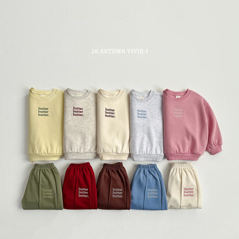 Vivid I - Korean Children Fashion - #kidsshorts - Butter Colorblock Set